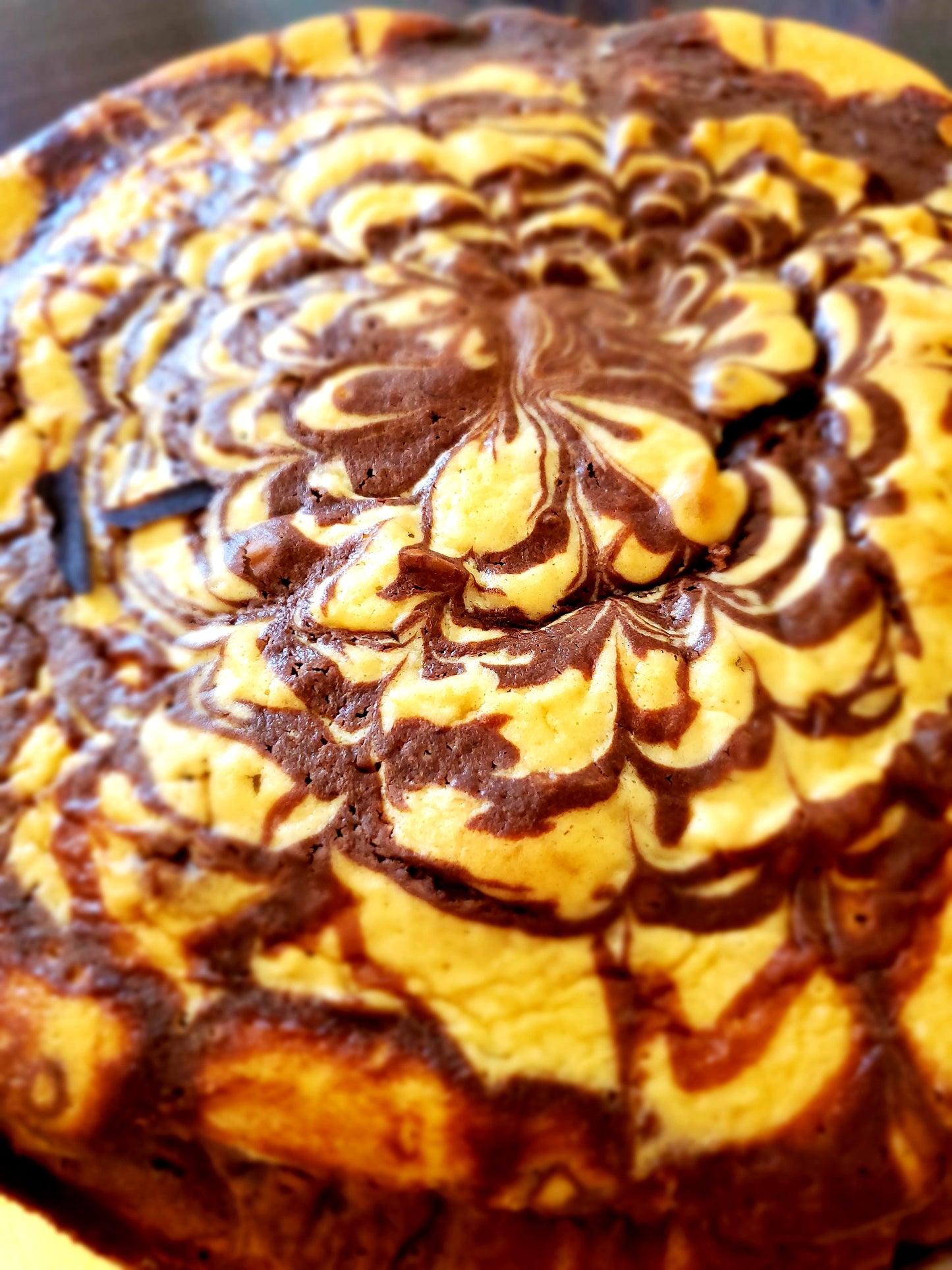 Zebra Marble Cake