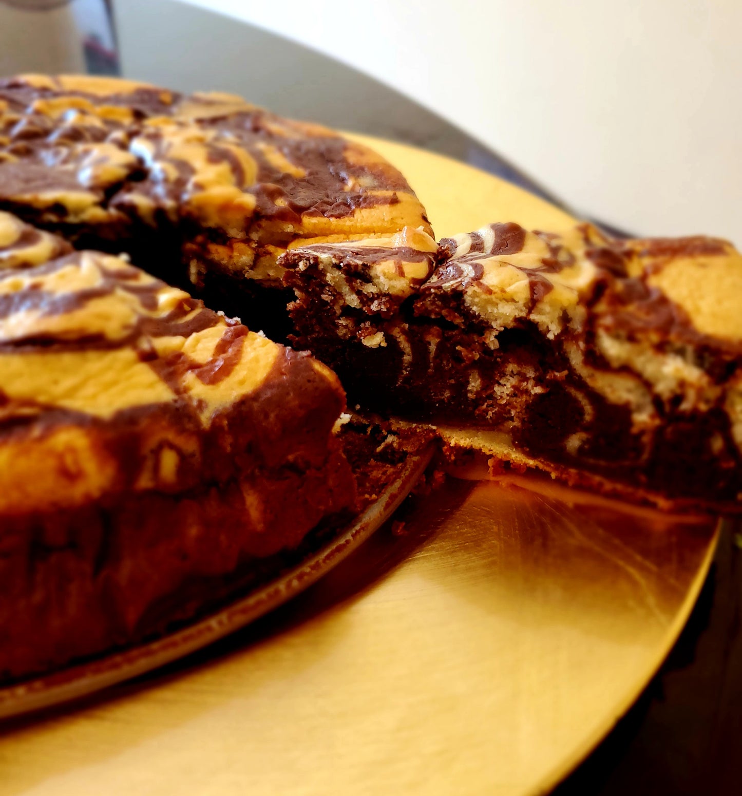 Zebra Marble Cake