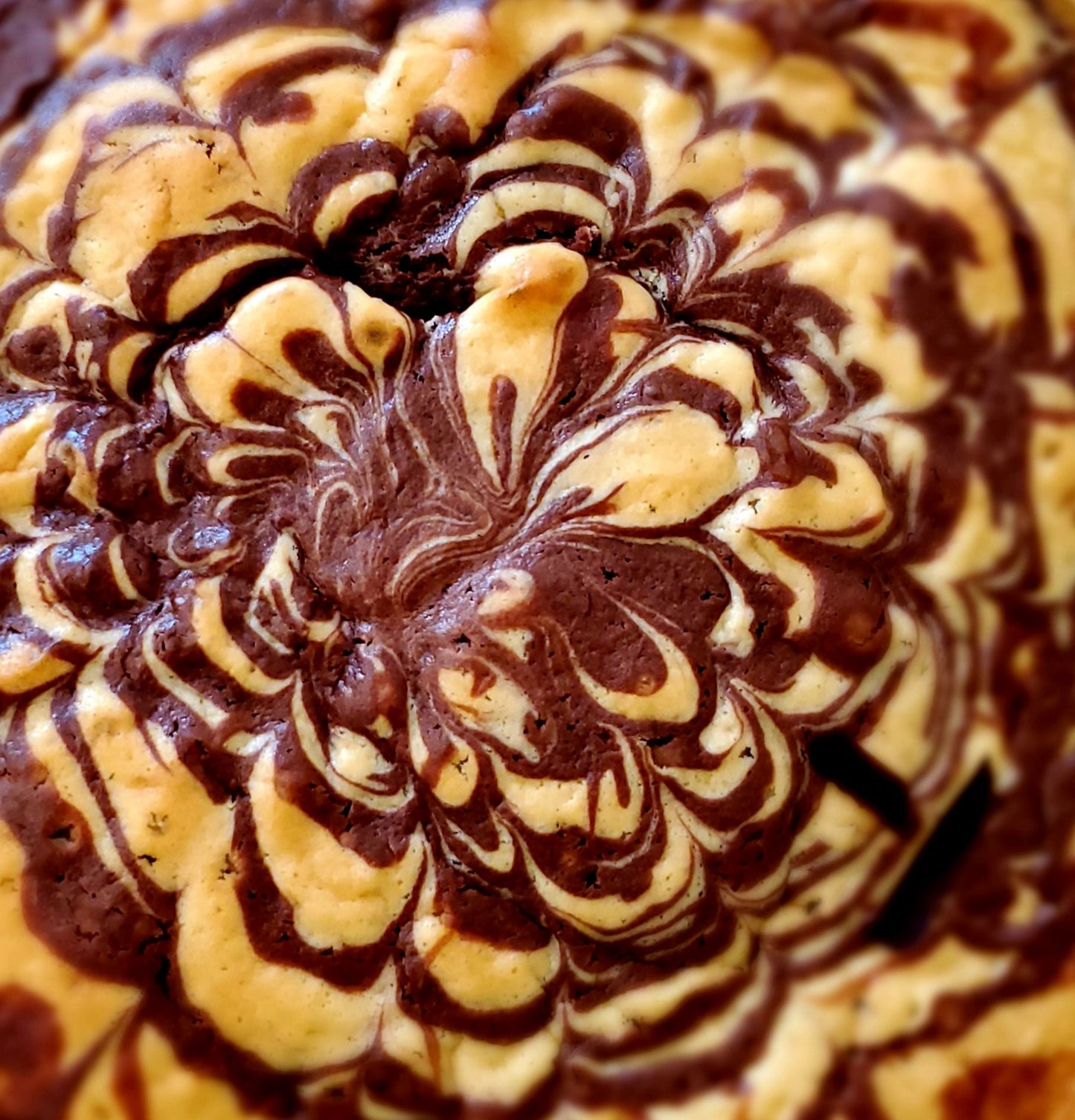 Zebra Marble Cake