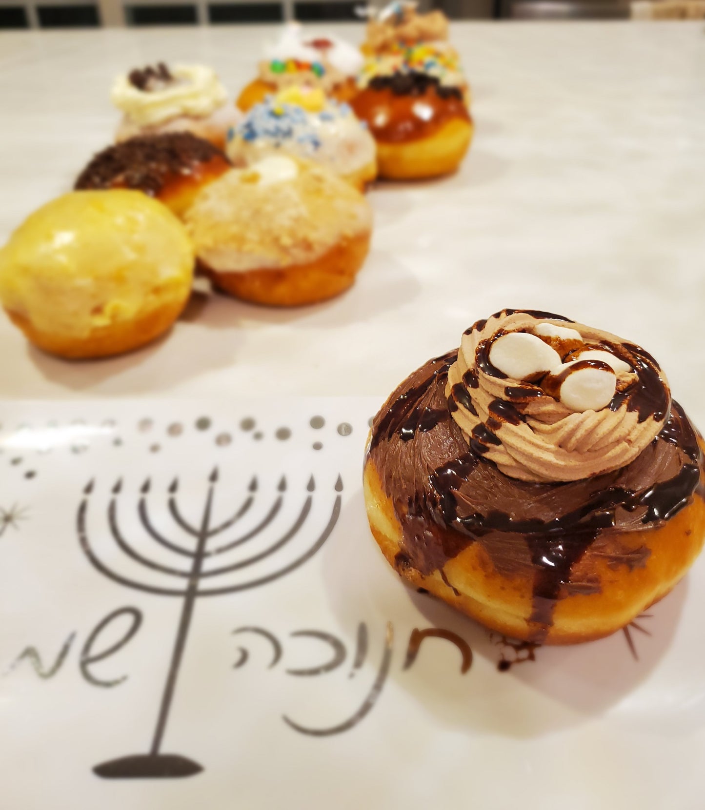 Sufganiyot (Jewish Doughnut)