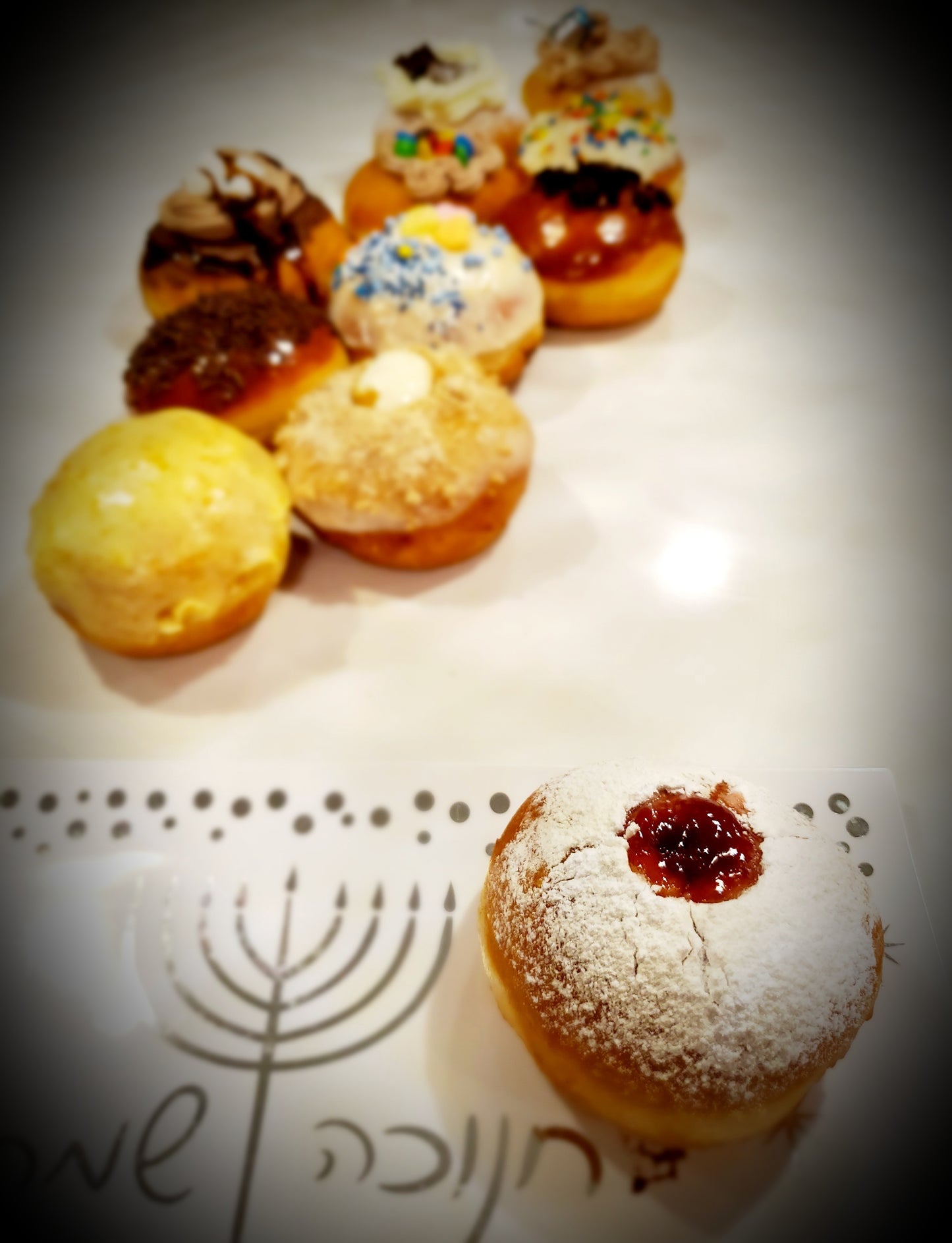 Sufganiyot (Jewish Doughnut)