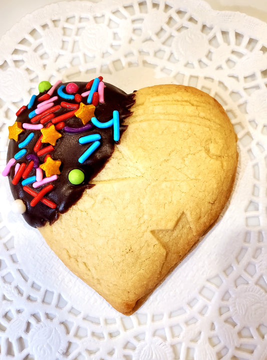 Heart-shaped Butter Cookies