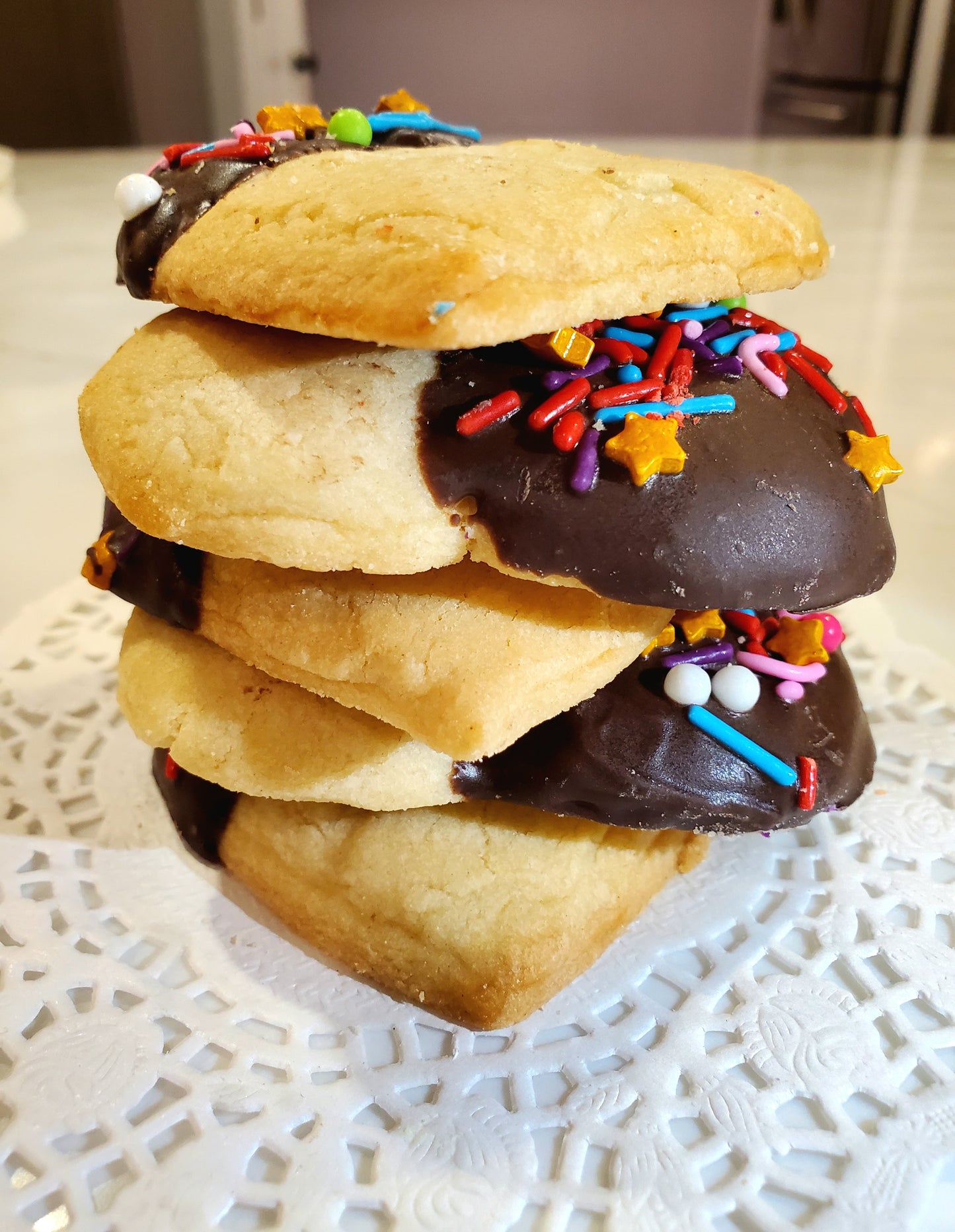 Heart-shaped Butter Cookies