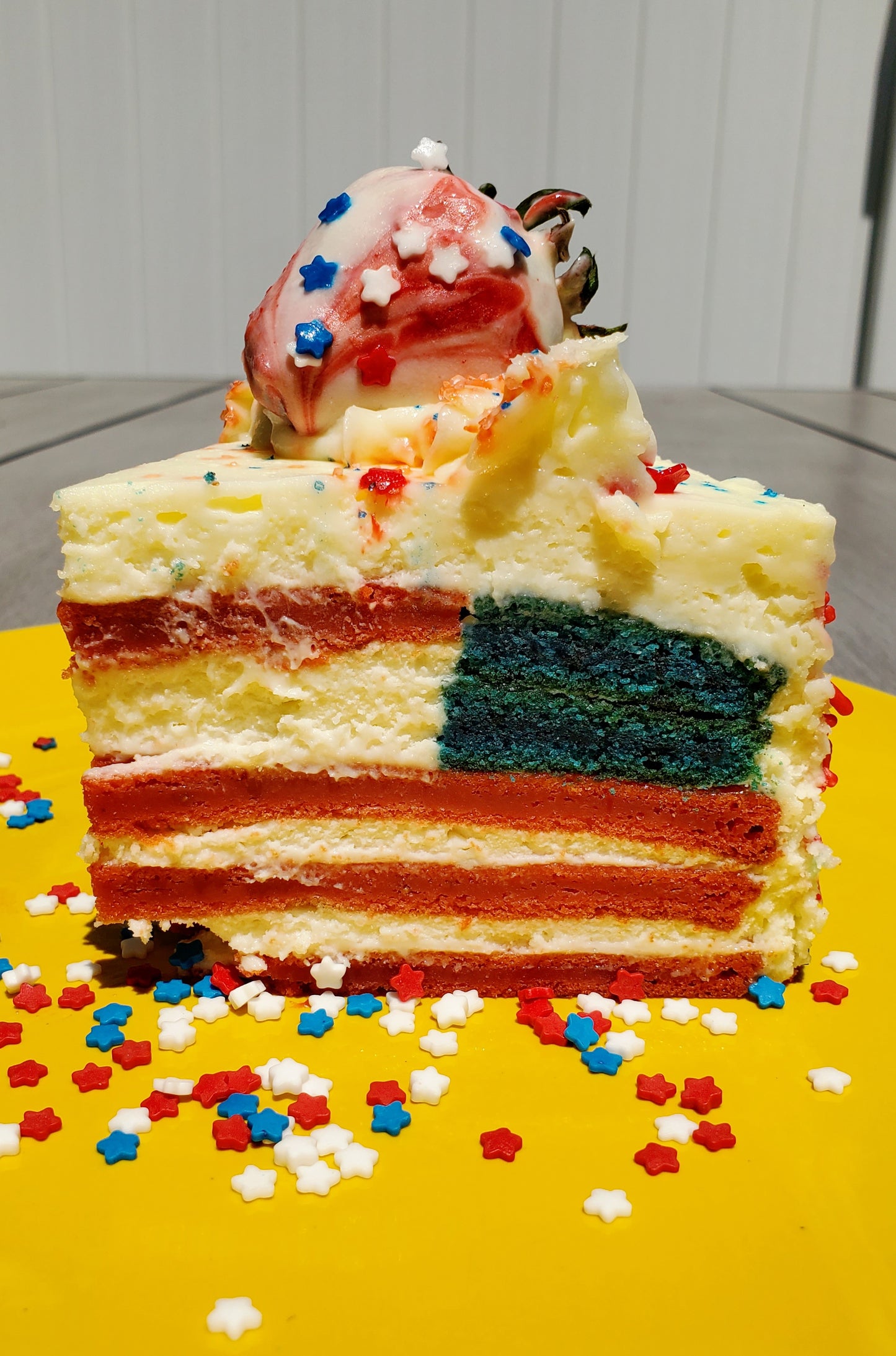 American Flag Cake