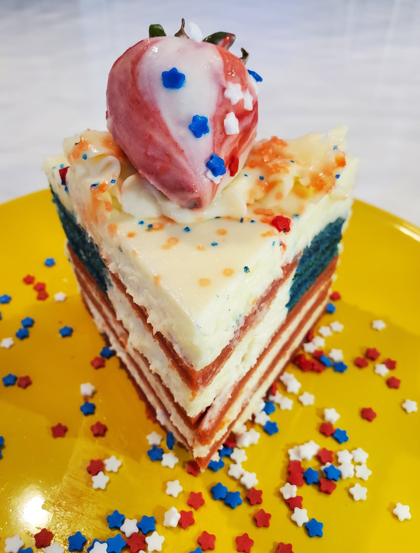 American Flag Cake