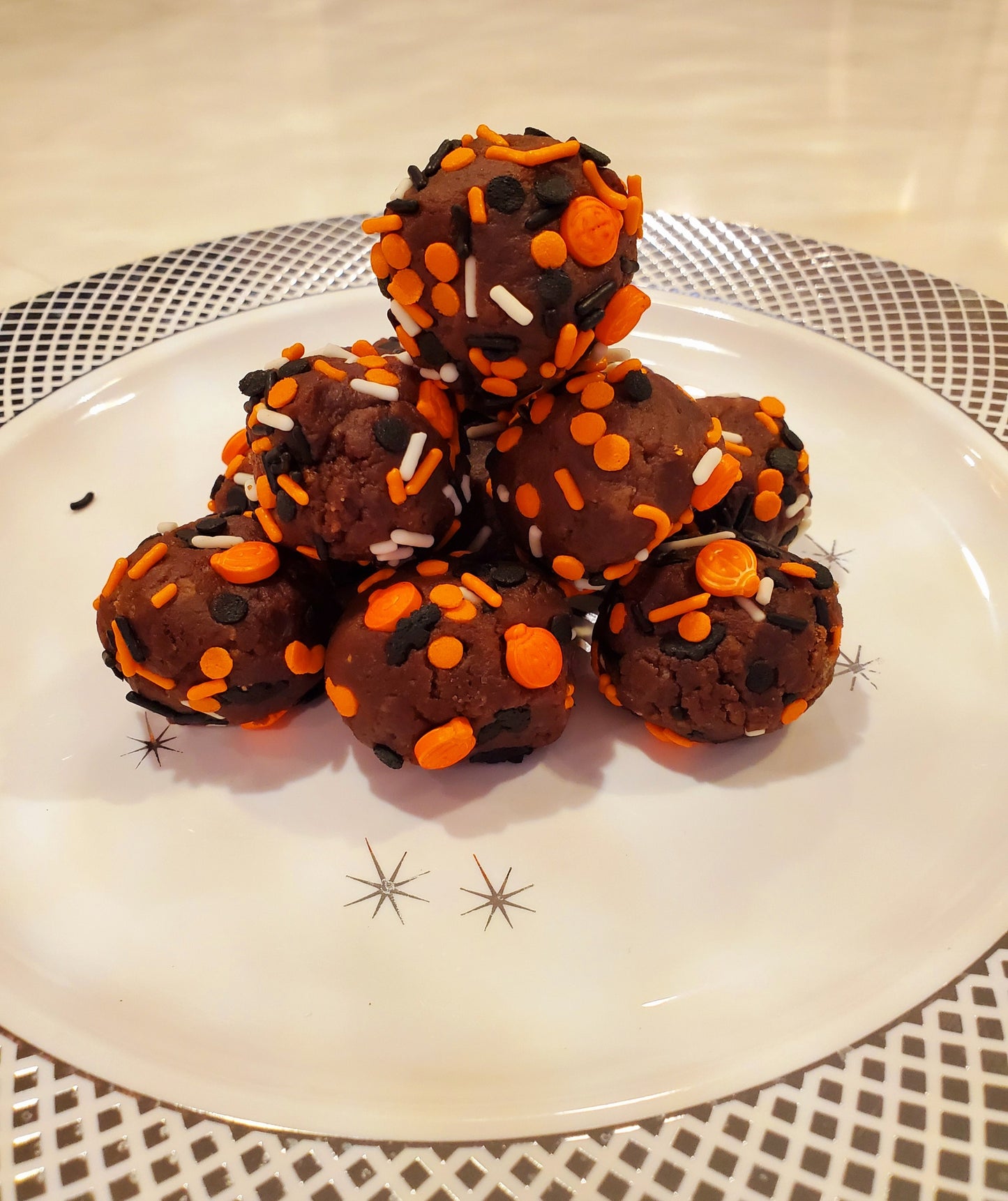 Fudge-Brownie Chocolate Balls